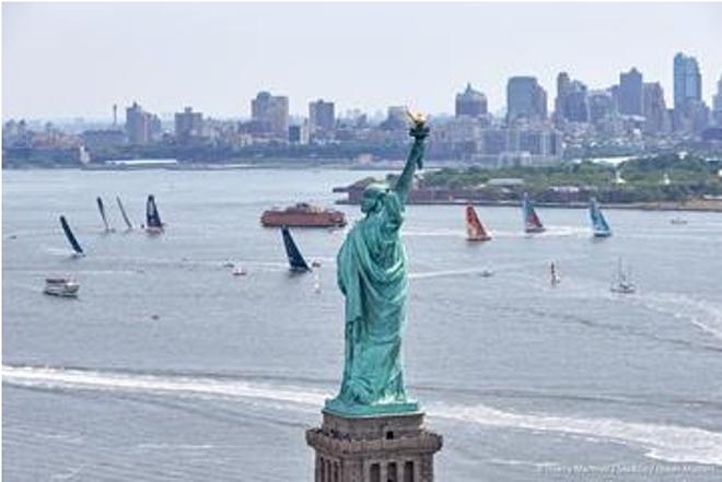Start - 2016 New York–Vendée Transatlantic Race © Thierry Martinez / Sea&Co / Ocean Masters
